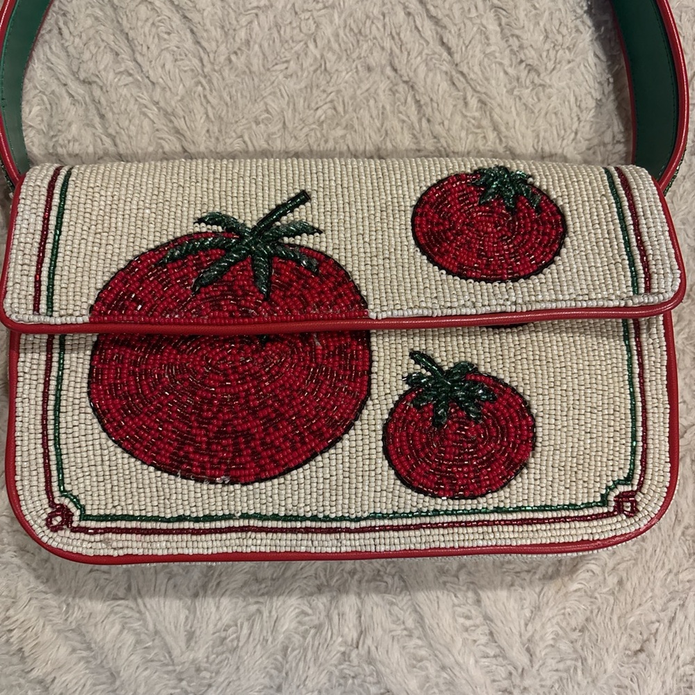 Staud Tomato Tommy Beaded Bag discontinued - Picture 2 of 7